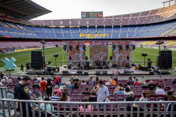 Concert de Sopa de Cabra al Camp Nou de Barcelona 